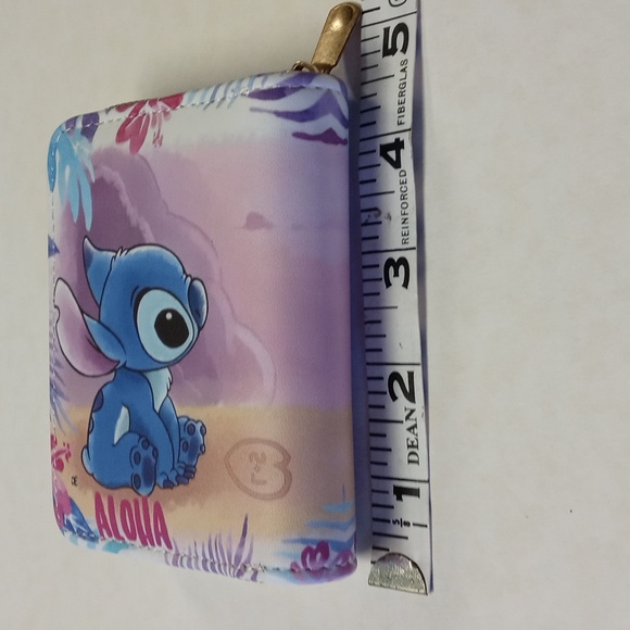 Stitch Aloha Wallet Small Zip Wallet - Picture 5 of 9
